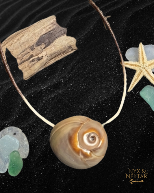 The Siren’s Spiral  Handcrafted Oceanic Talisman
